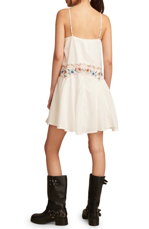 Shop Lucky Brand Embroidered Strappy Mini Sundress