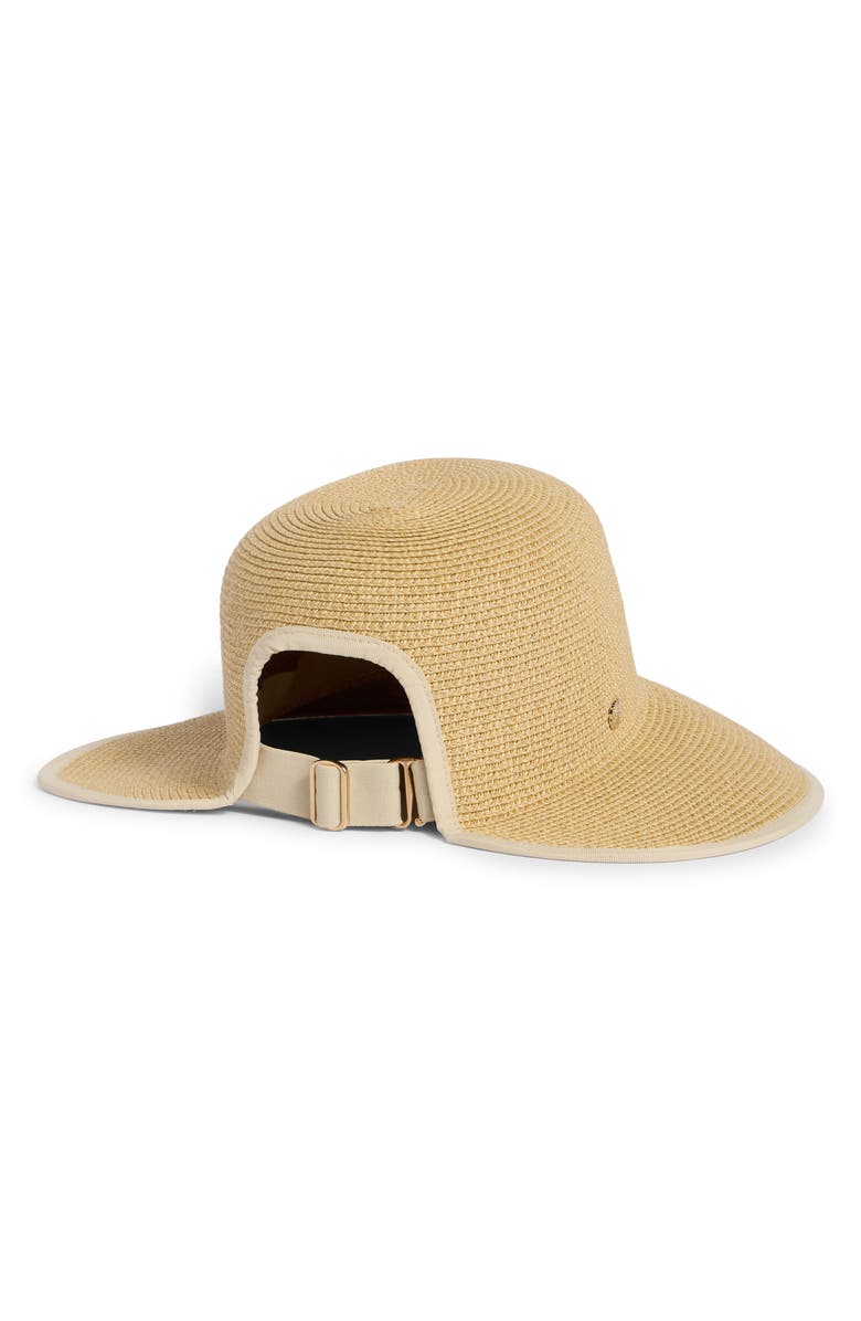 Vince Camuto Face Framer Straw Hat, Alternate, color, Natural Multi