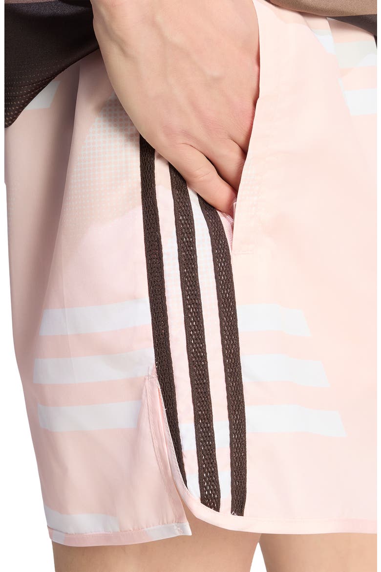 Bruised Banana Allover Print Shorts, Alternate, color, SANDY PINK/ /