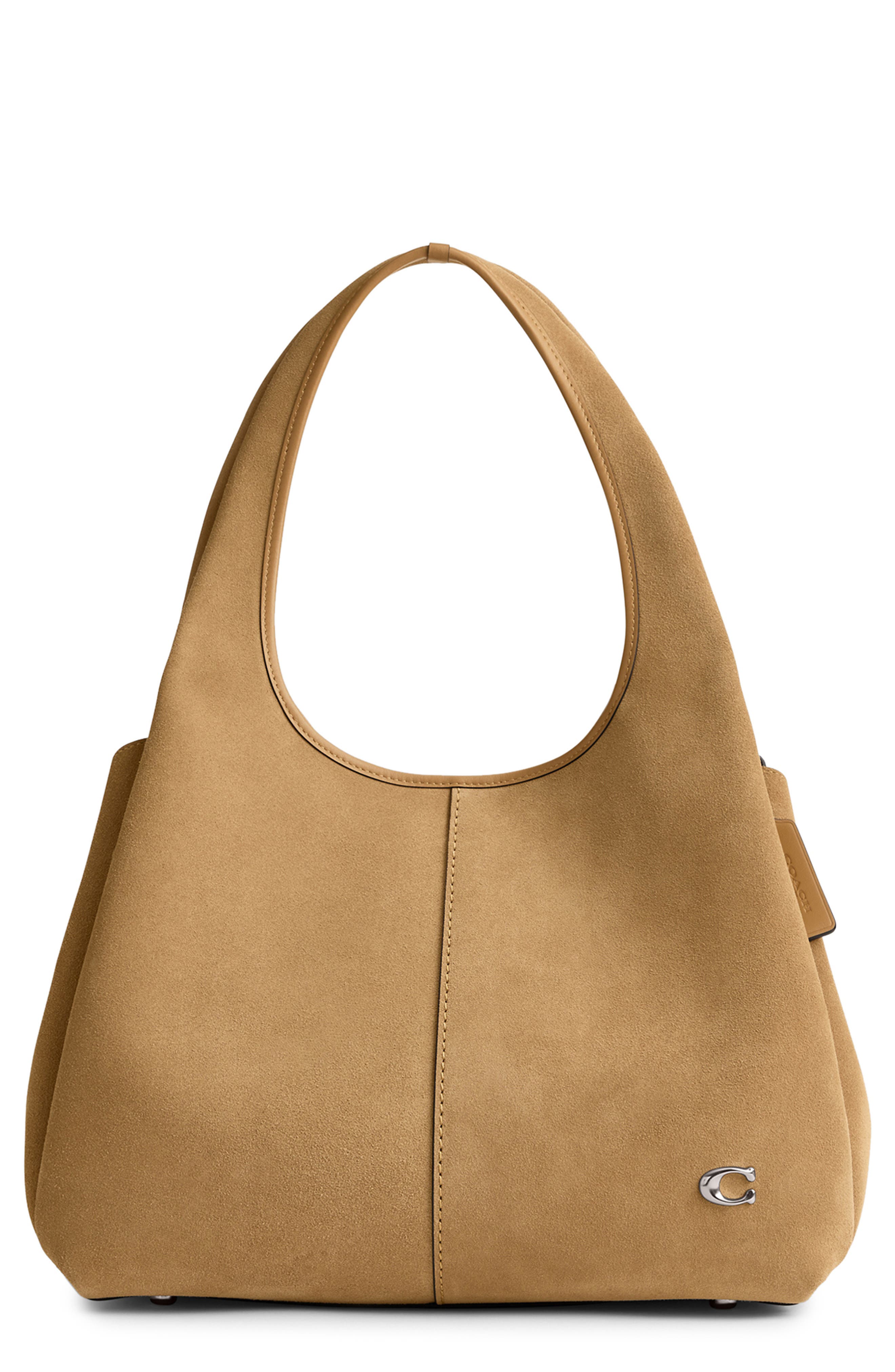 COACH Juliet Suede Shoulder Bag, Main, color, 