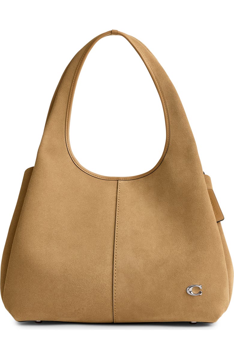 COACH Juliet Suede Shoulder Bag, Main, color,