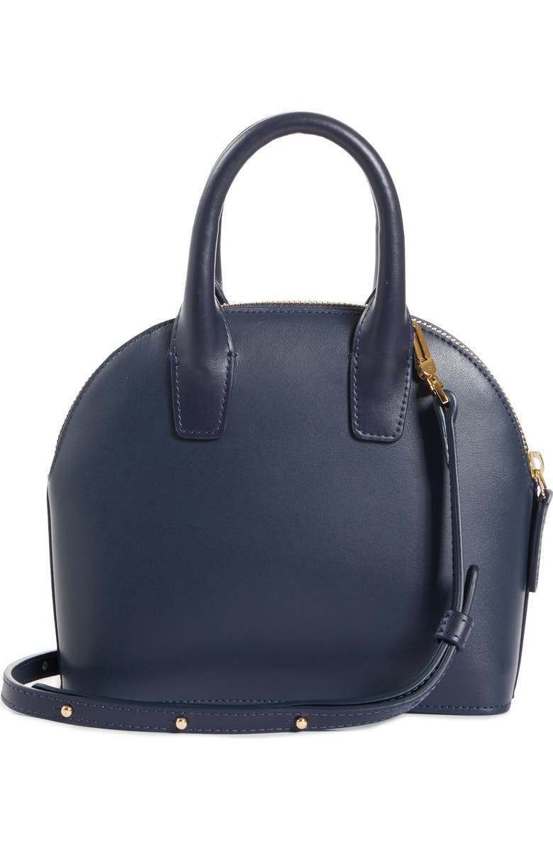 Mansur Gavriel Mini Top Handle Rounded Leather Bag, Alternate, color,