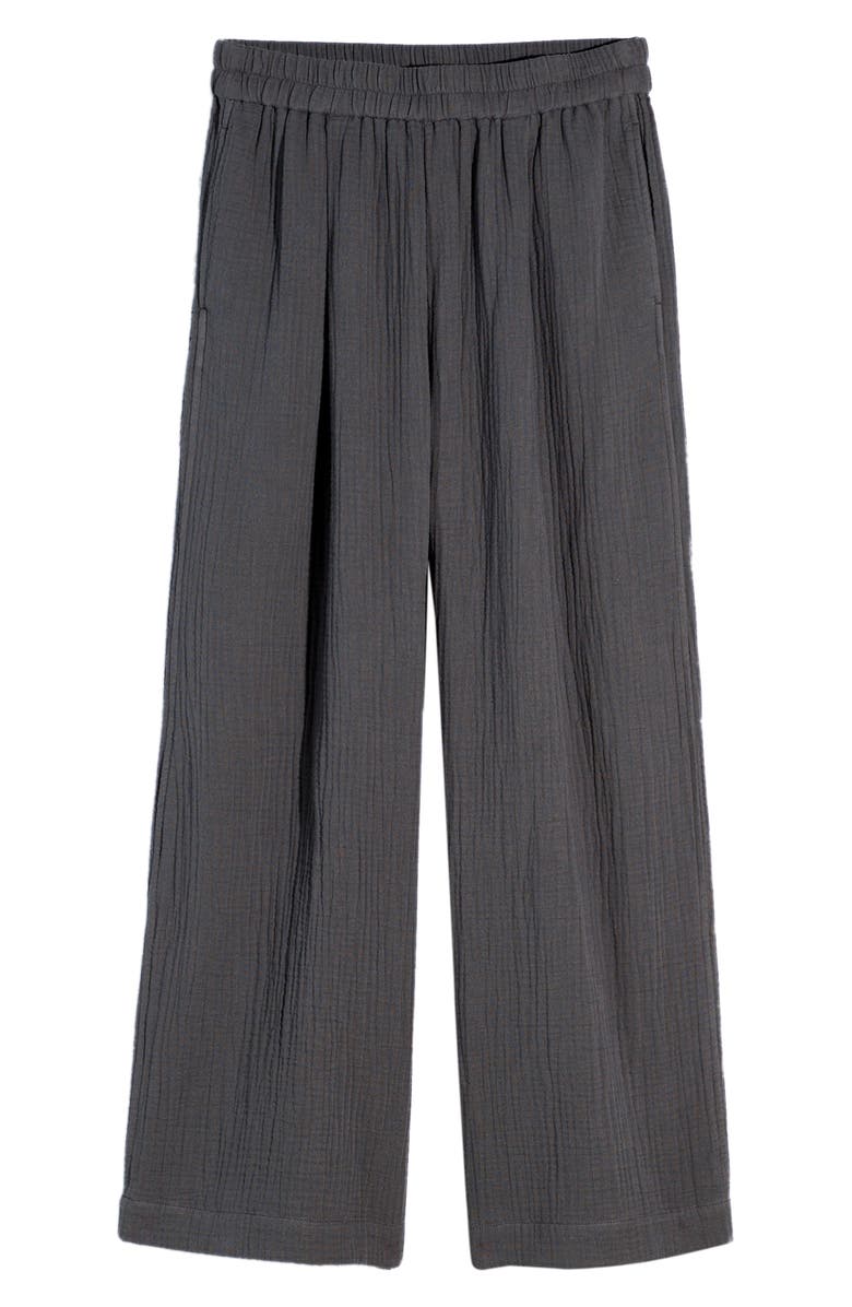 Madewell The Plus Untailored Wide Leg Crop Pants, Alternate, color, 