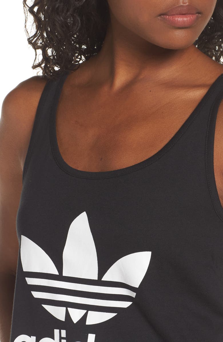 adidas Originals Loose Crop Tank, Alternate, color, 
