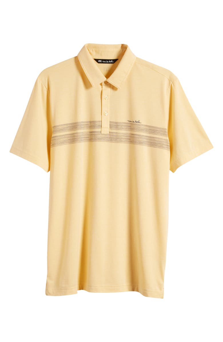 TravisMathew Lot of Pesos Polo, Alternate, color, Heather Golden Cream