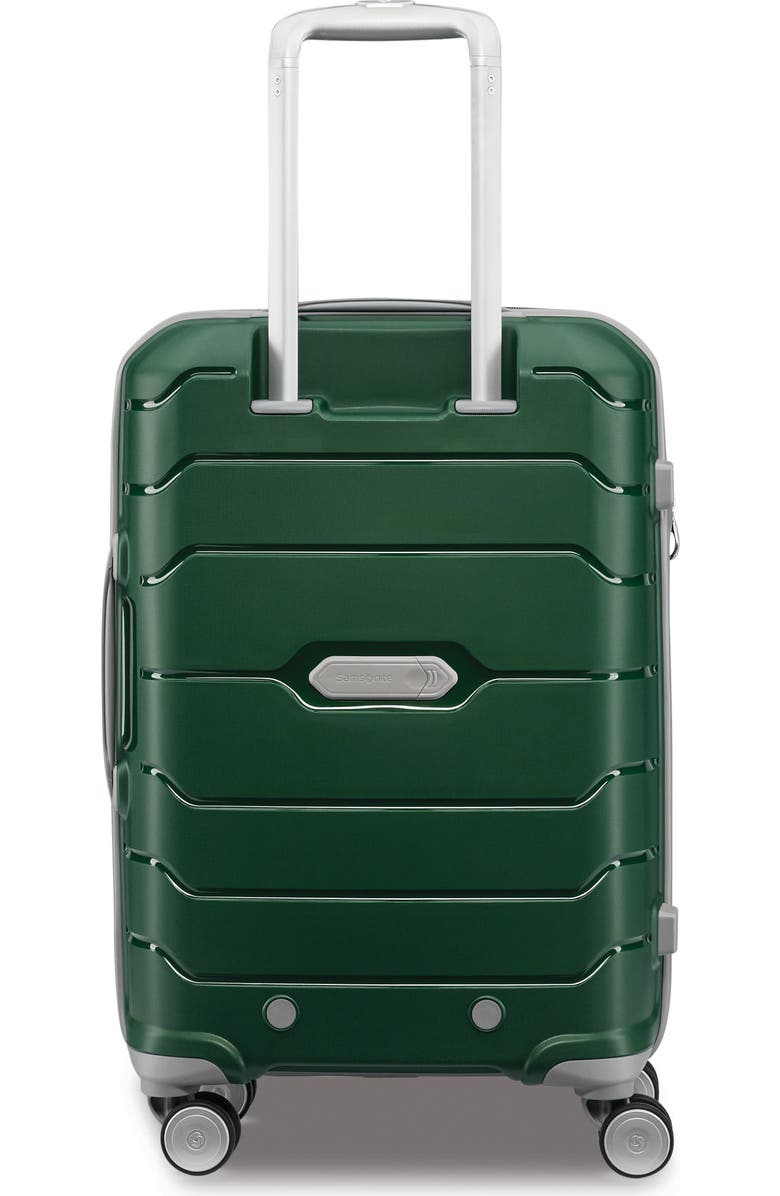 Samsonite Freeform Carry-On 21-Inch Hardside Expandable with Double Spinner Wheels, Alternate, color, Pine Green