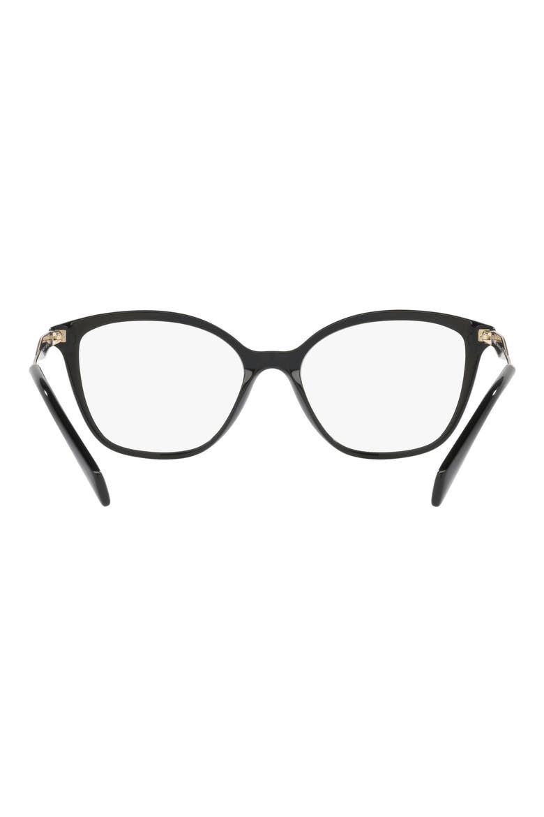 54mm Butterfly Optical Glasses, Alternate, color, BLACK