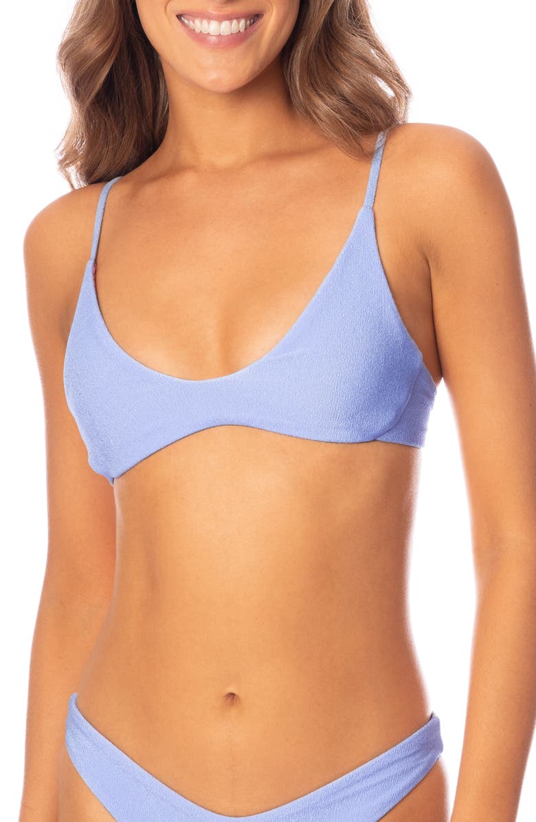 Maaji Serenity Creta Reversible Bikini Top, Main, color,