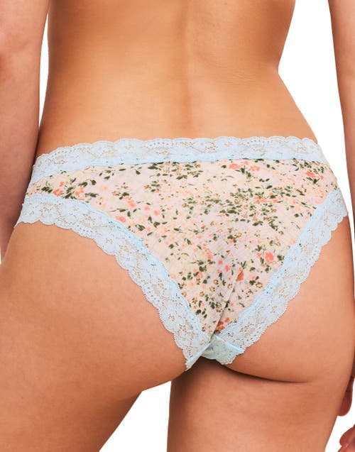 Adore Me Akari Bikini Panties In Floral White