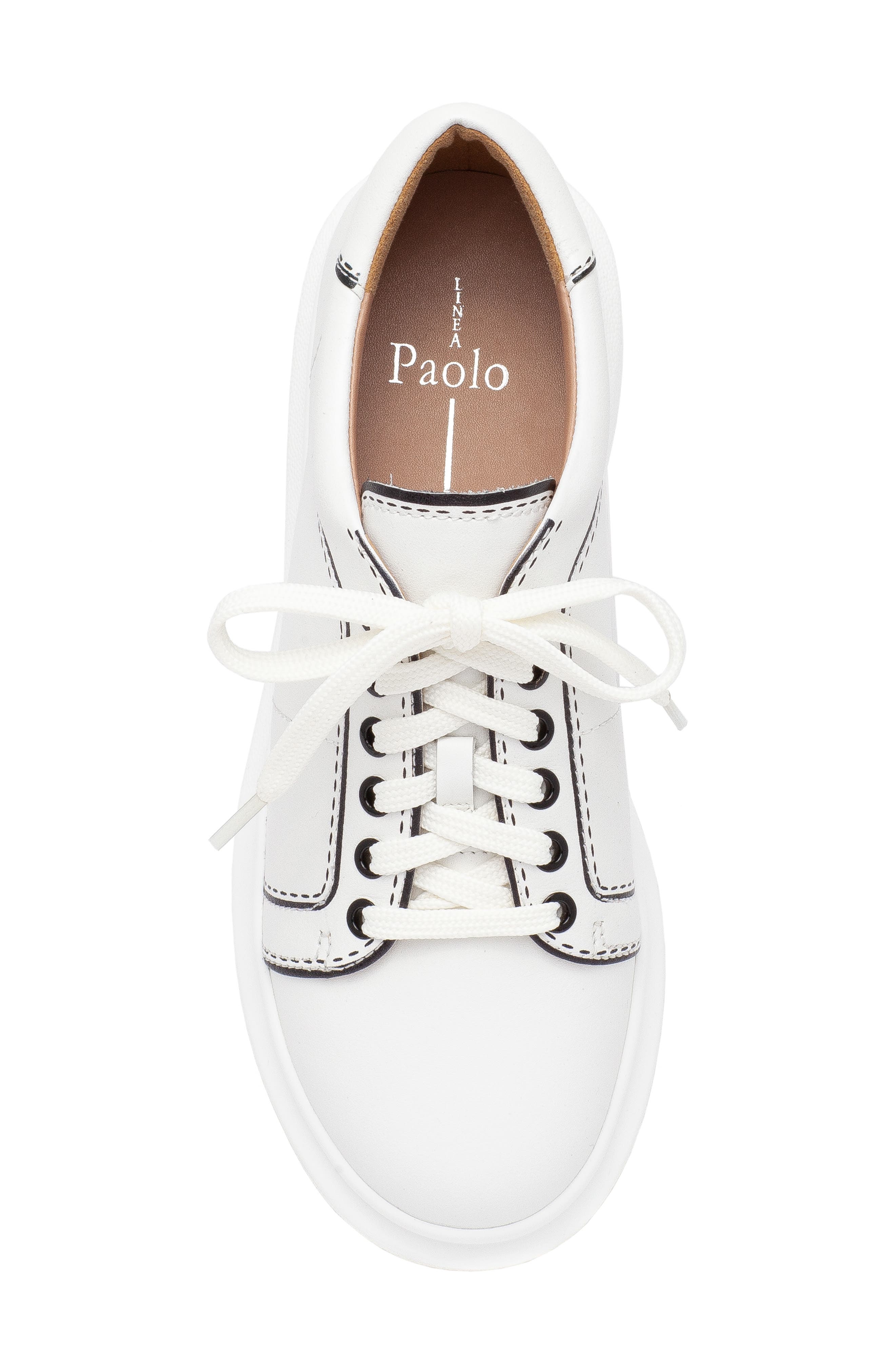 Linea Paolo Kelsey Sneaker, Alternate, color, White