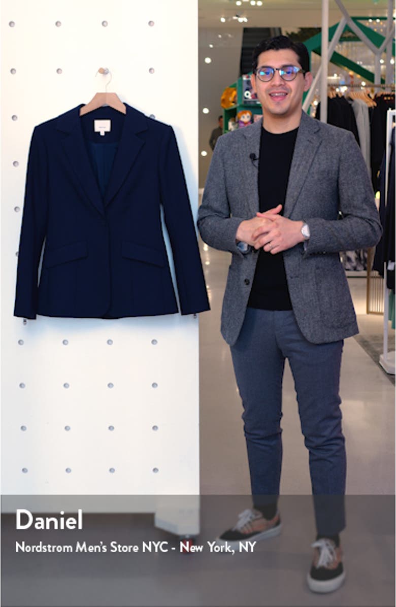 Kym Zip Cuff Blazer, sales video thumbnail