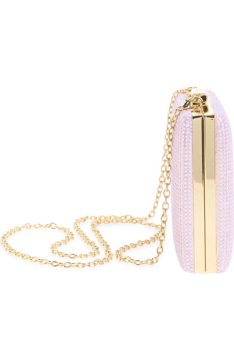 KG Kurt Geiger Box Clutch, Alternate, color, Light/ Pastel Purple