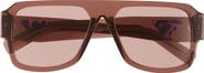 Prada 56mm Pilot Sunglasses