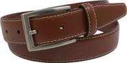 Brooks Brothers Stitched Leather Belt