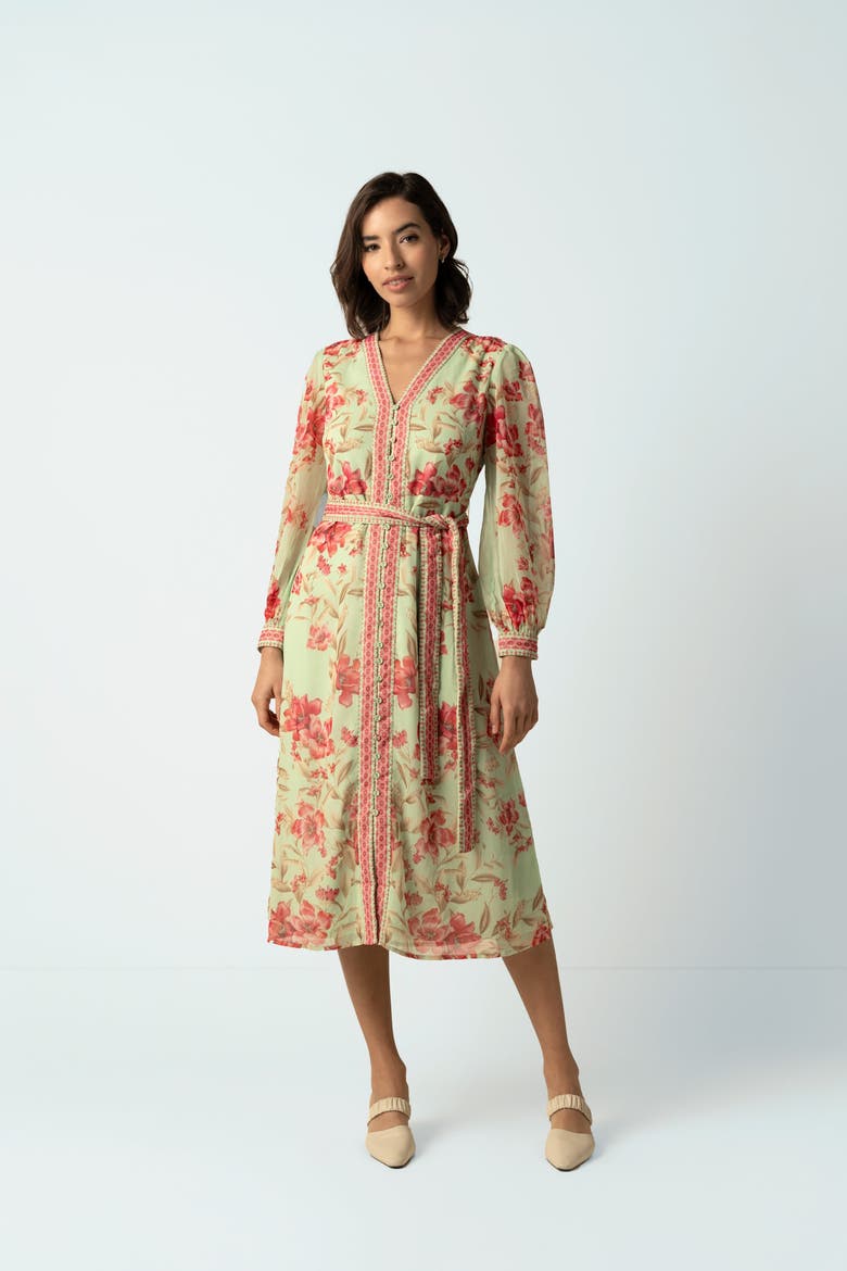 Naomi Green Dress, Main, color, Green