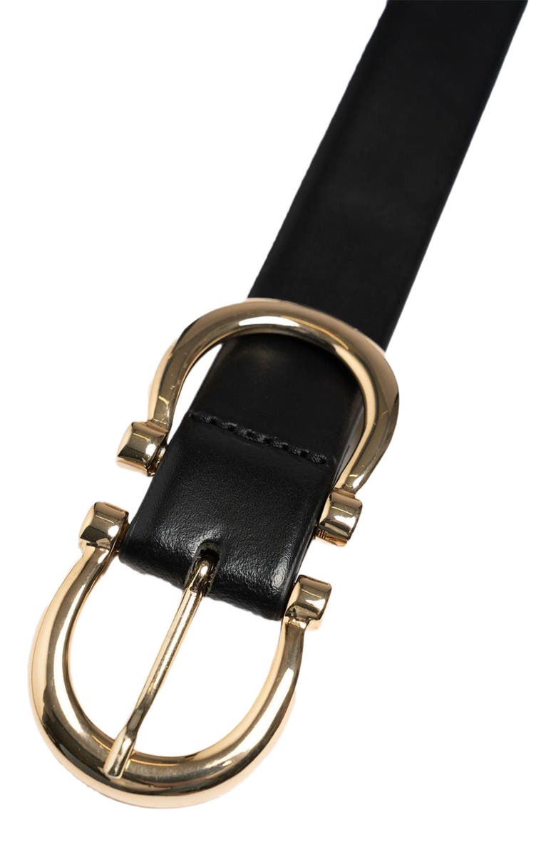 Saint + Sofia Chelsea Belt, Alternate, color, Black