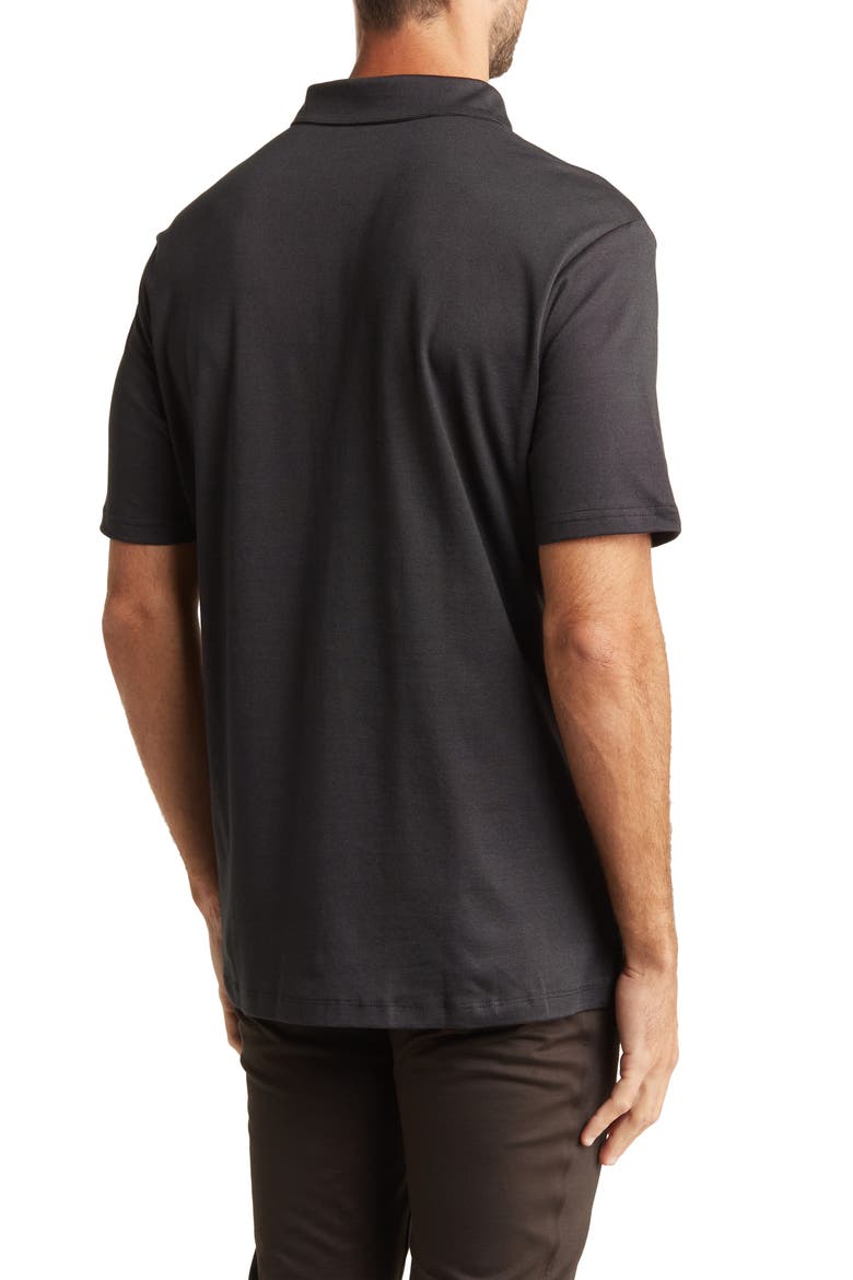River Valley Polo, Alternate, color, BLACK