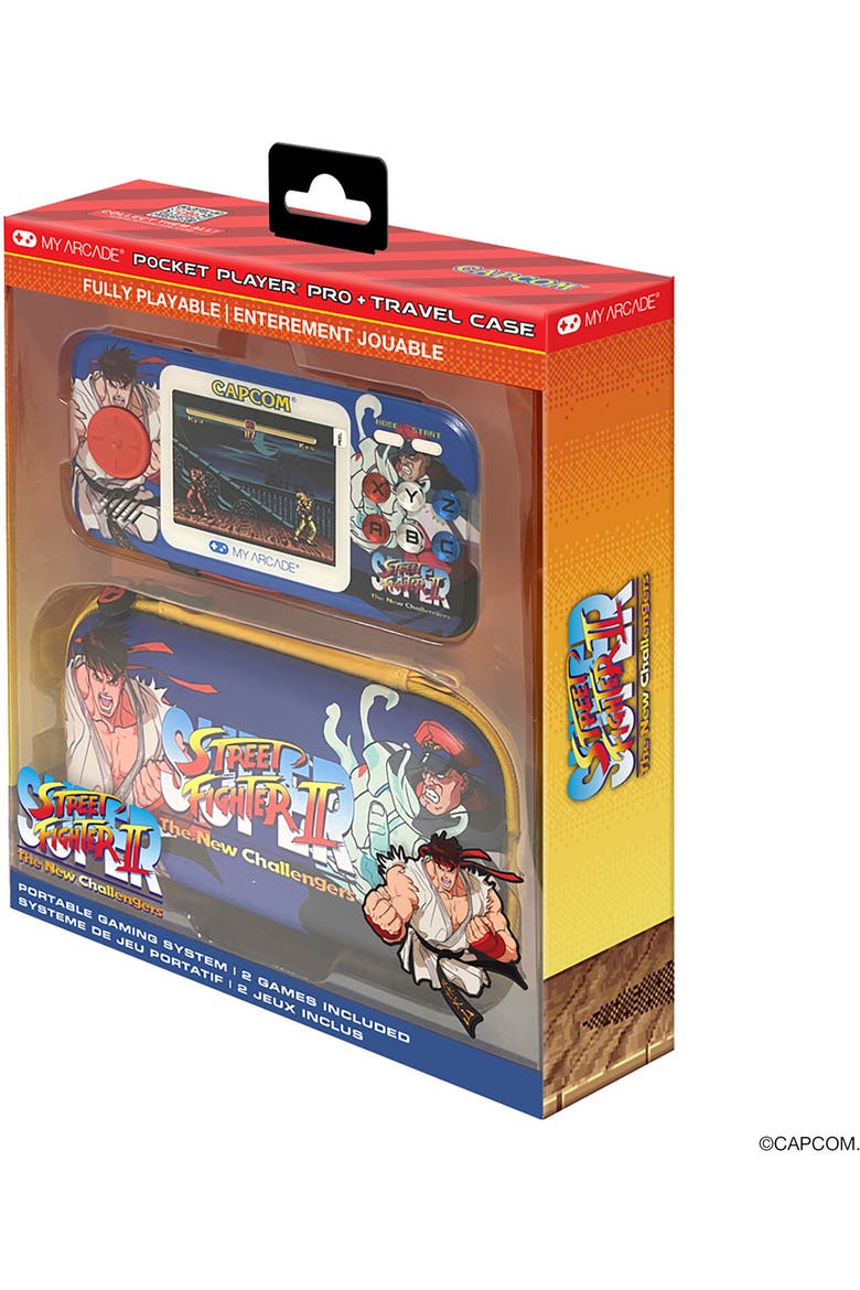 Myarcade Dgunl7148 Super Street Fighter Ii Pocket, Main, color, Multicolor