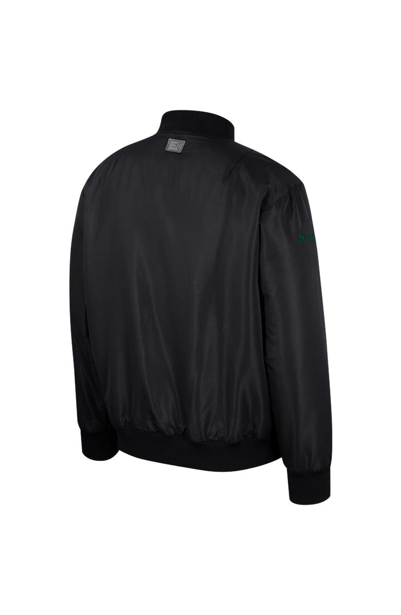 COLOSSEUM Men's Colosseum Black Michigan State Spartans Full-Zip Bomber Jacket, Alternate, color, Black