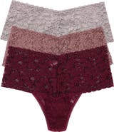 Hanky Panky Holiday Assorted 3-Pack Retro Thongs