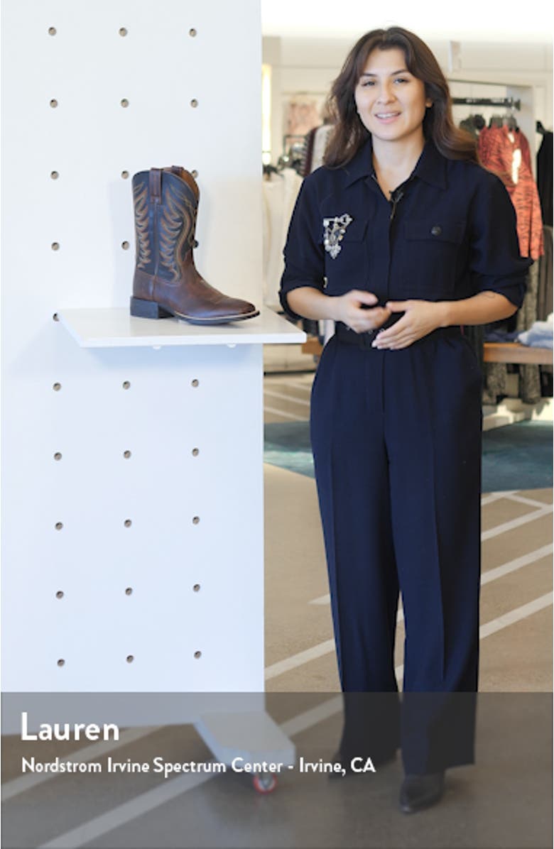 Ranch Work Cowboy Boot, sales video thumbnail