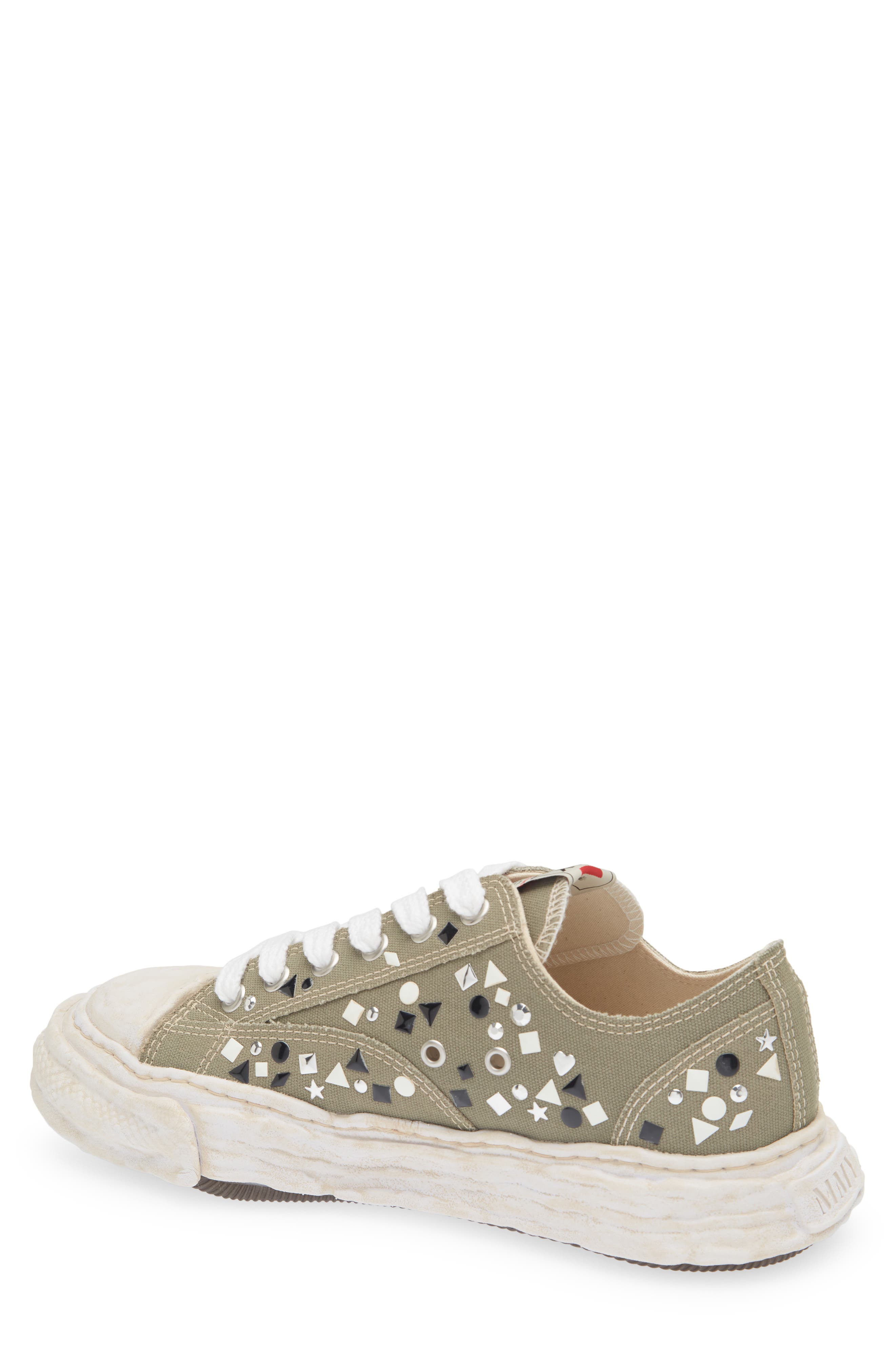 Maison MIHARA YASUHIRO Peterson Stud Sneaker, Alternate, color, Green