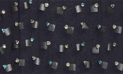Dries Van Noten Carmasa Crystal Embellished Sleeveless Top In Black