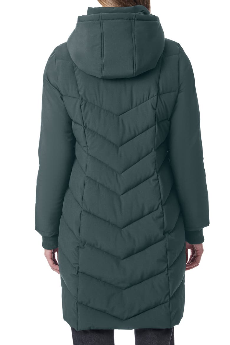 Hooded Walker Coat, Alternate, color, URBAN GREY