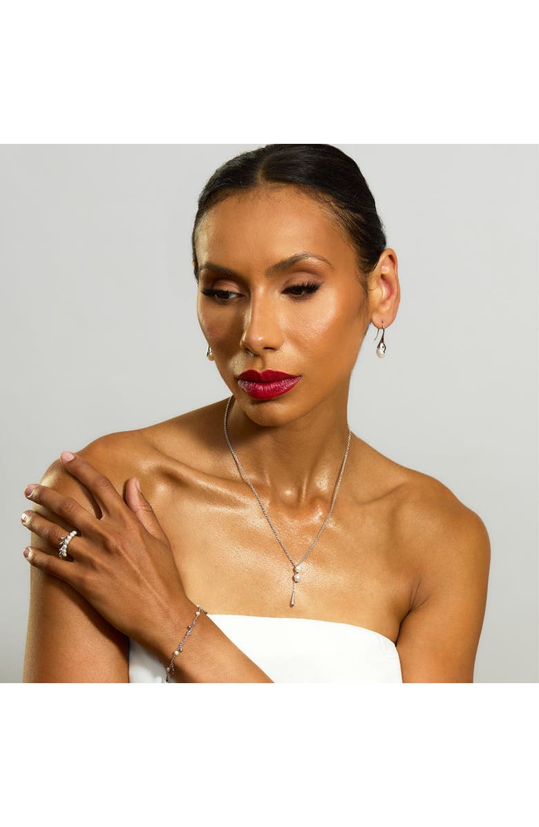 Lucy Quartermaine Pearl Drop Earrings, Alternate, color,