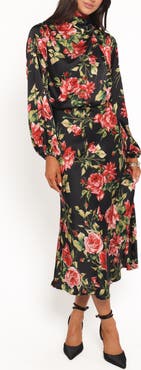 Petal & Pup Perrie Floral Long Sleeve Dress