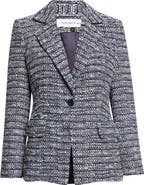 Veronica Beard Healy Tweed Dickey Jacket