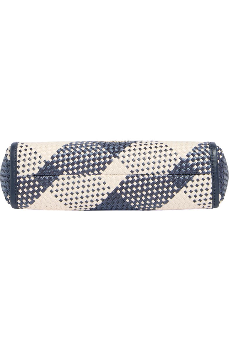 Kate Spade New York woven convertible clutch bag, Alternate, color, Blazer Blue