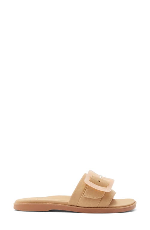 Reef Lana Buckle Slide Sandal In Animal Print