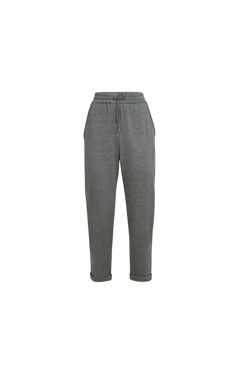 Brunello Cucinelli Interlock trousers, Alternate, color, Dark Grey