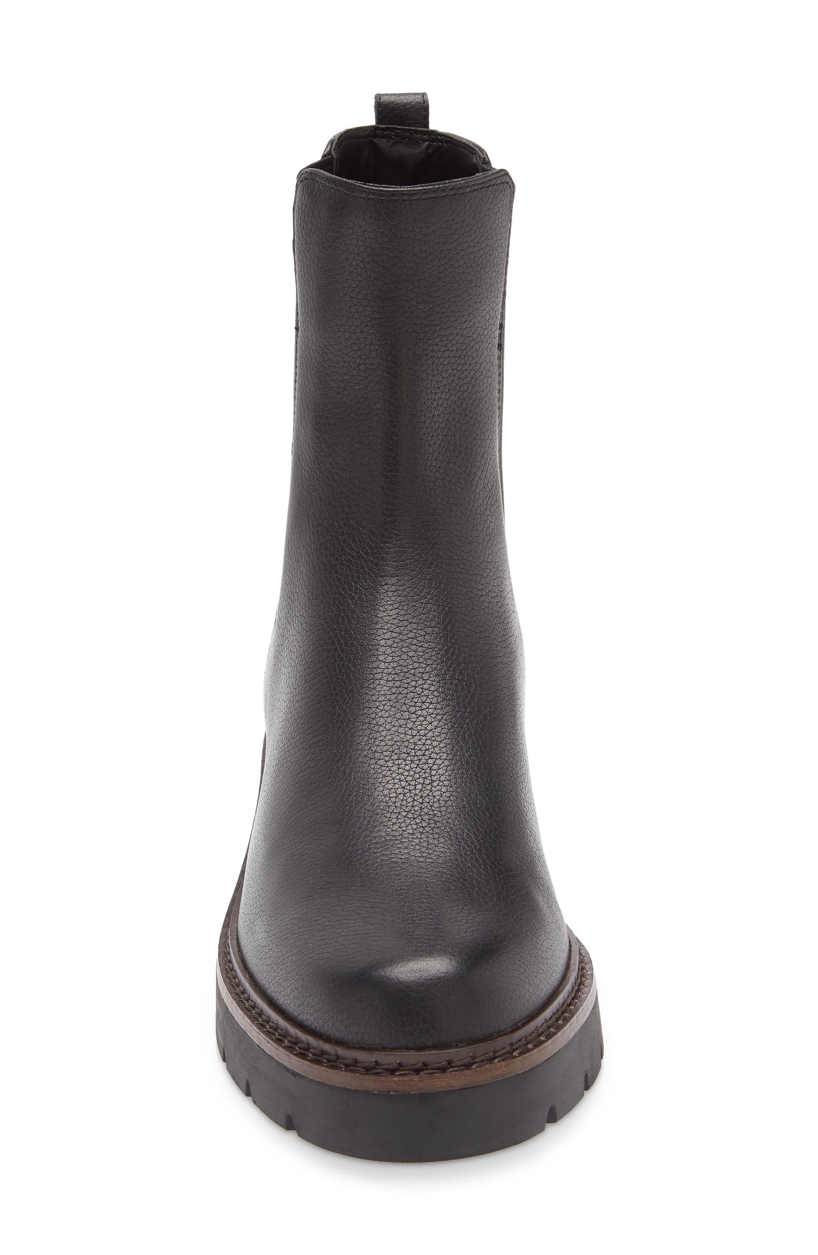 Nordstrom Darian Water Resistant Chelsea Boot, Alternate, color, Black