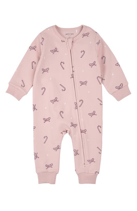 Long-Sleeved Playsuit