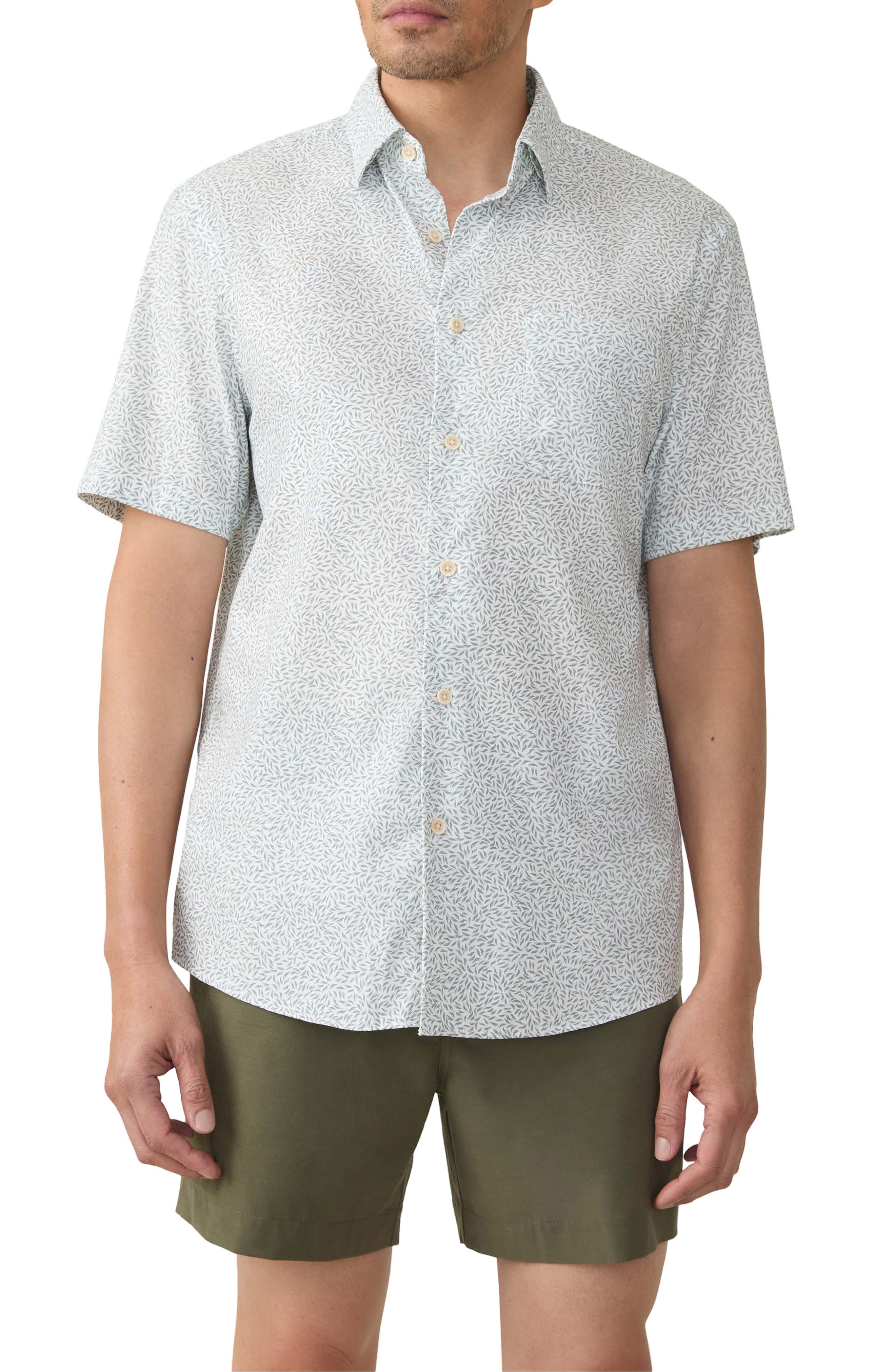 Faherty Movement Monterrey Short Sleeve Button-Up Shirt