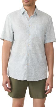 Faherty Movement Monterrey Short Sleeve Button-Up Shirt