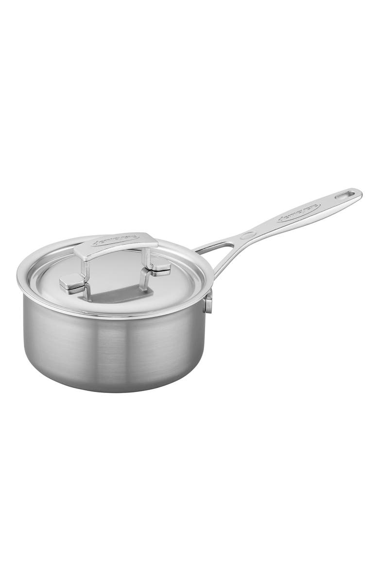 Demeyere Industry 5-Ply 1.5-Quart Stainless Steel Sauce Pan, Main, color, Stainless Steel