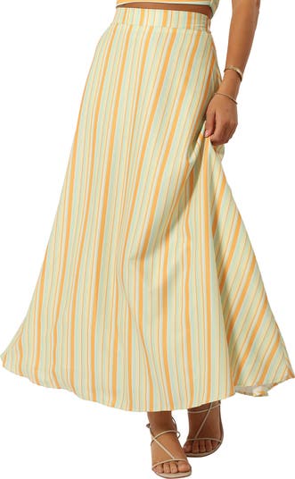 mix＆match★プレッピーストライプ 季節変わり目用布団セット SS Petal & Pup Serafina Stripe Strapless Two-Piece Sundress