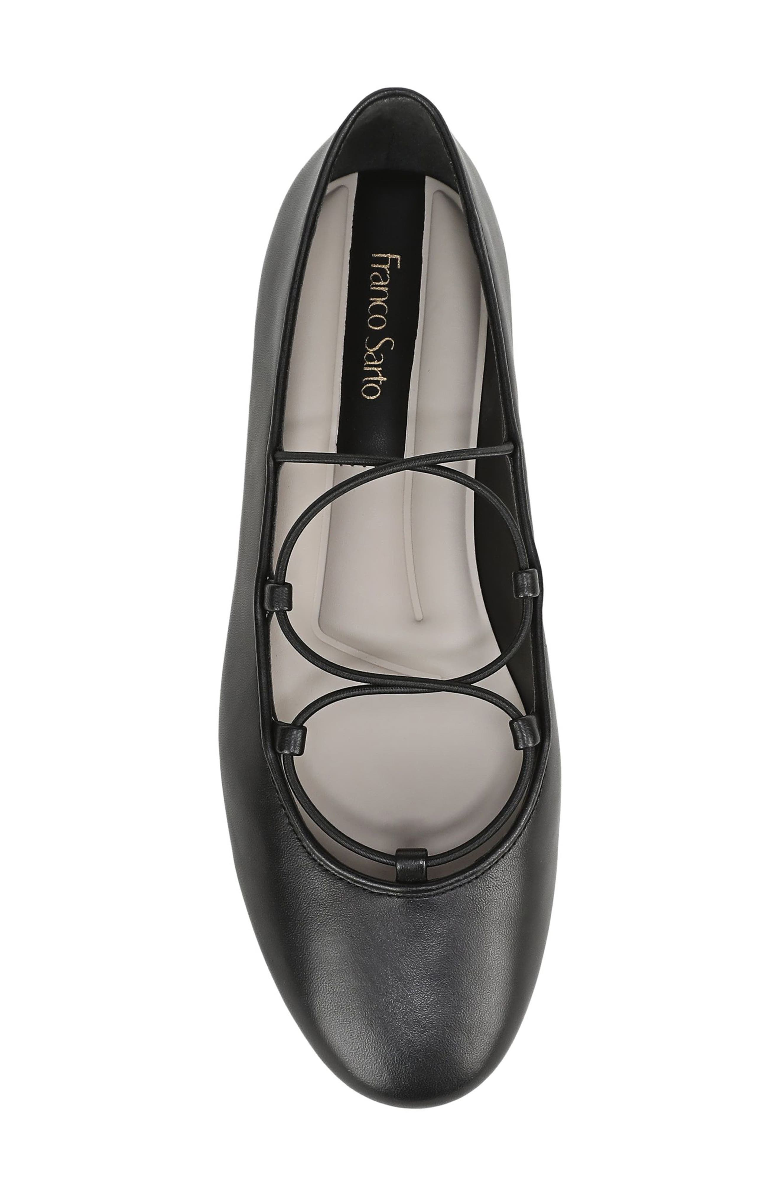 Franco Sarto L-Delira Flat, Alternate, color, Black
