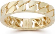 Ember Fine Jewelry Curb Chain Band Ring