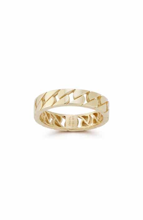 Ember Fine Jewelry Curb Chain Band Ring