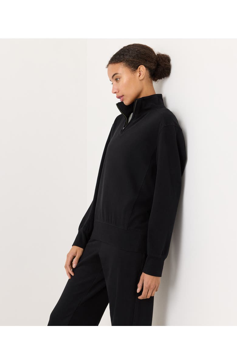 Pact CloudKnit Half Zip, Alternate, color, Black