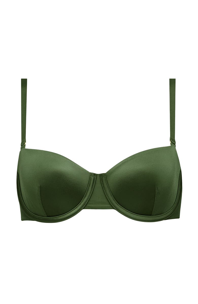 CUUP The Balconette Satin, Main, color, Vine Shine