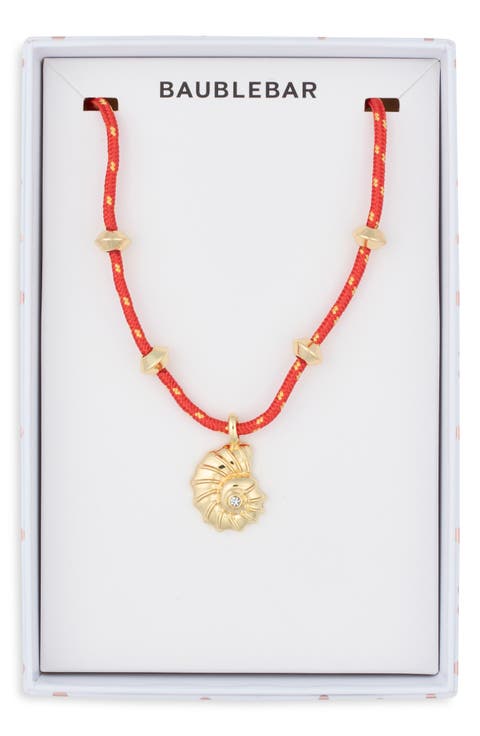 Join the New Wave Shell Pendant Necklace