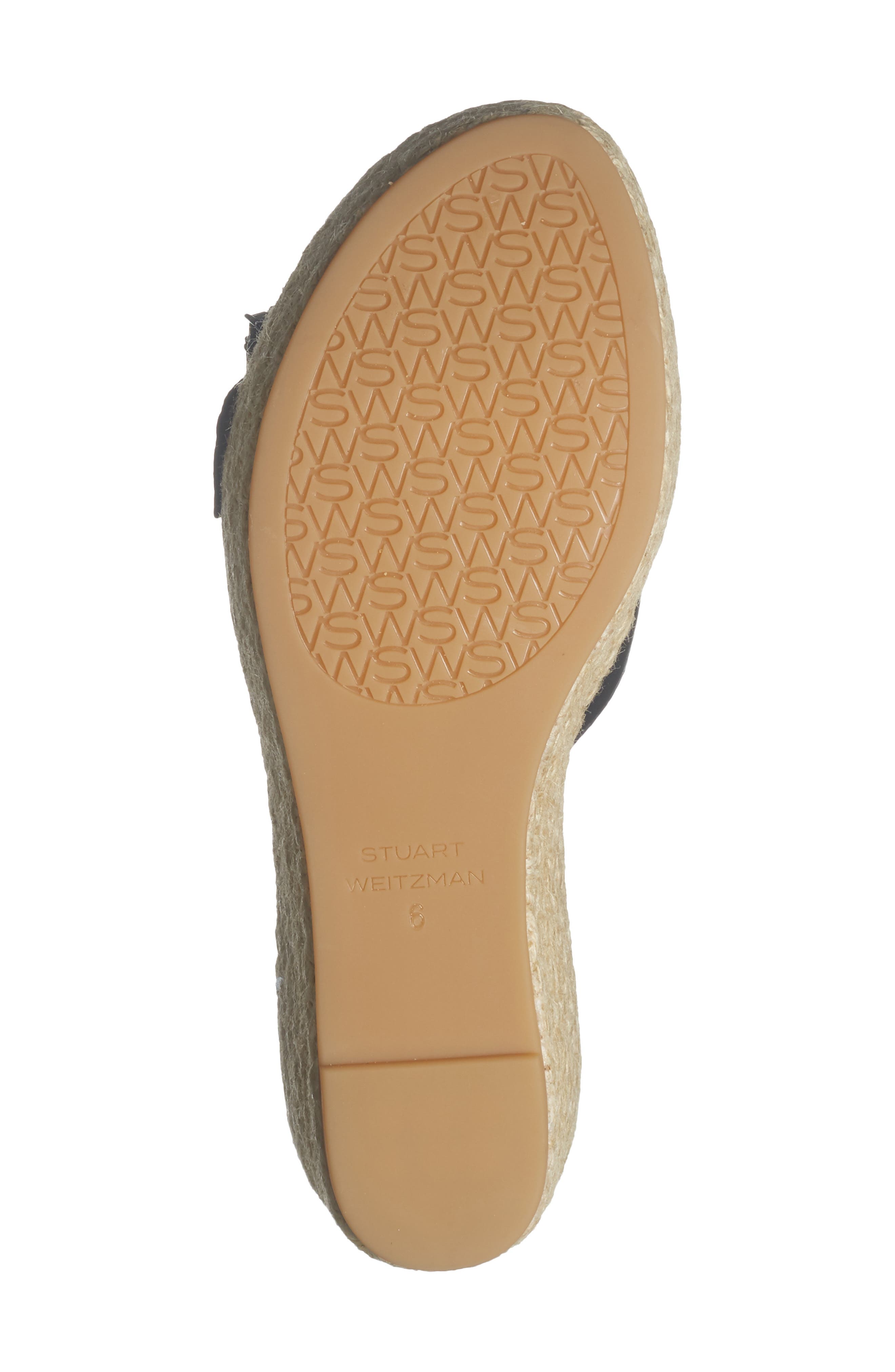 June 75 Wedge Slide Sandal, Alternate, color, BLACK