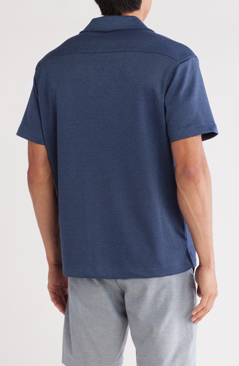 Scotch & Soda Short Sleeve Button Front Shirt, Alternate, color, 