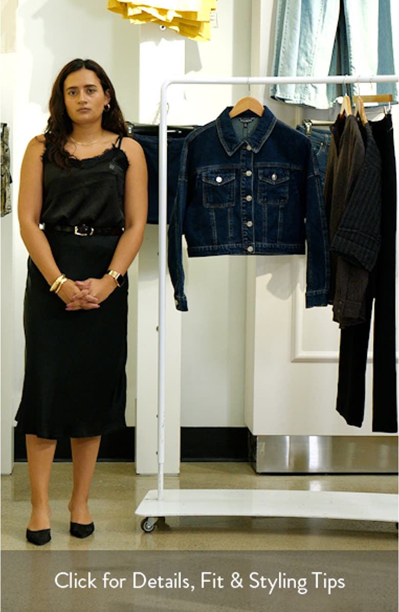 Brixton Crop Denim Jacket, sales video thumbnail