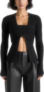 Manière De Voir Marisa 2-In-1 Knit Bandeau Cardigan
